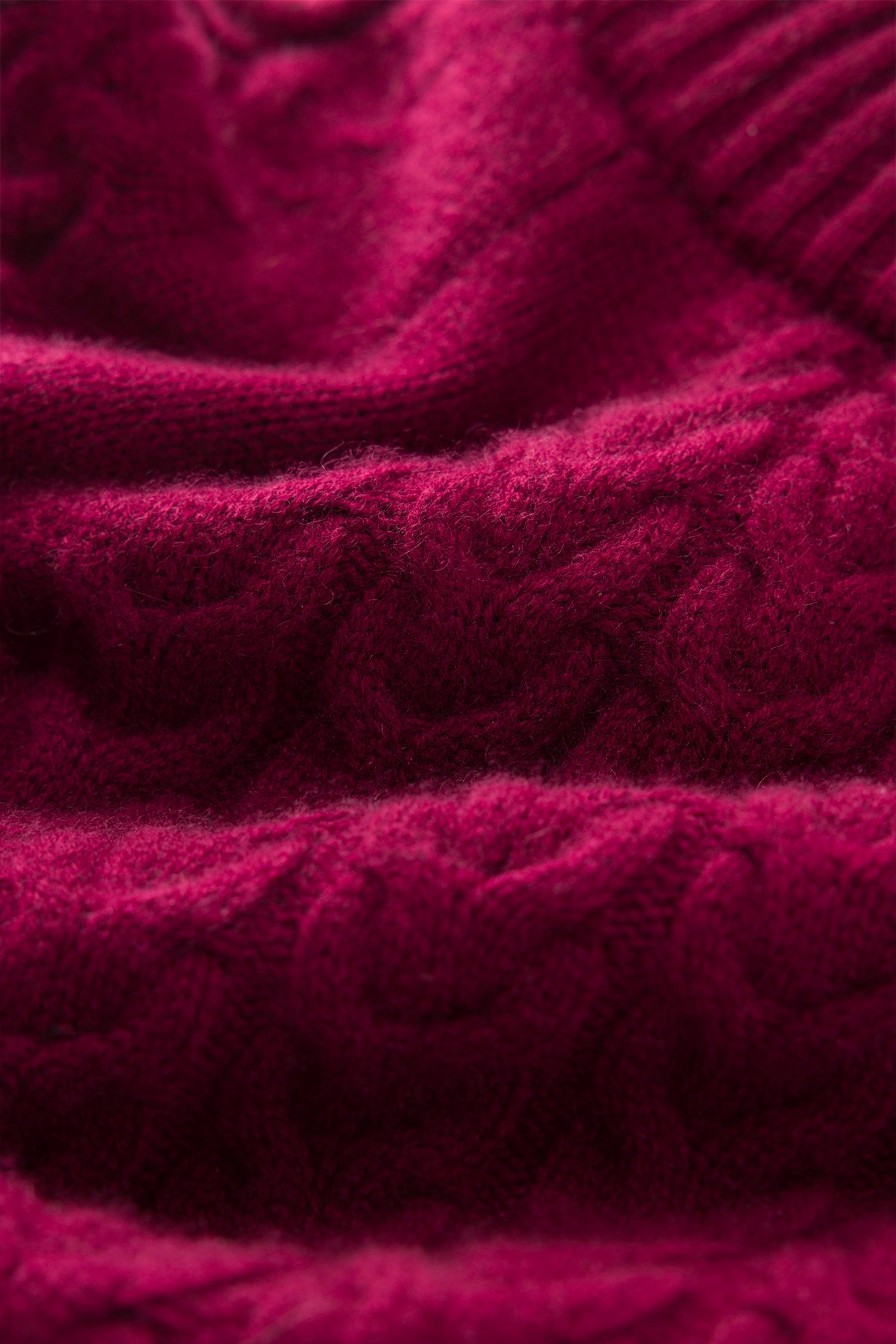 BAILEY CABLEKNIT MOCK NECK