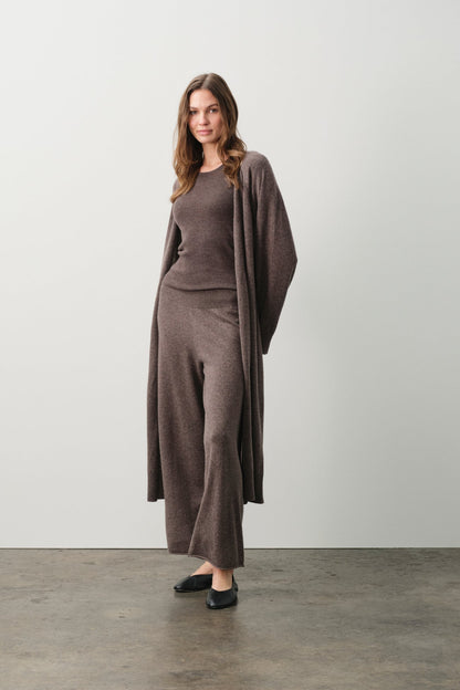 ASTER FEATHERWEIGHT CASHMERE LONGLINE CARDIGAN