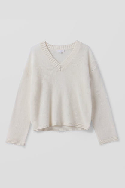 FARAH CASHMERE V-NECK
