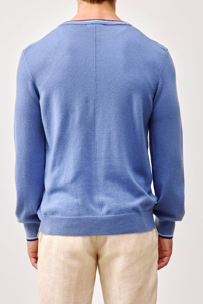 ALDEN CASHMERE V-NECK SWEATER