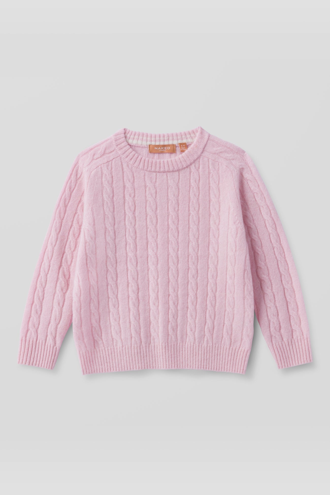 FINLEY KIDS CABLEKNIT CREWNECK SWEATER