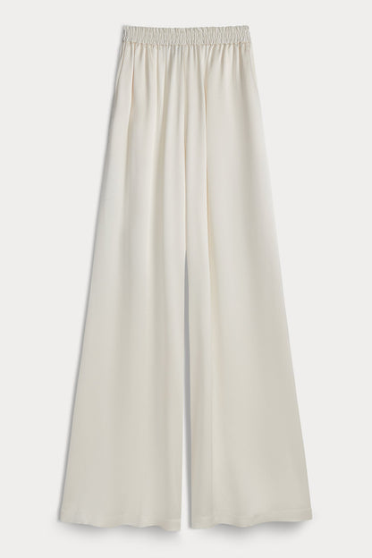 EVAN SILK WIDE LEG PANT | 33" INSEAM