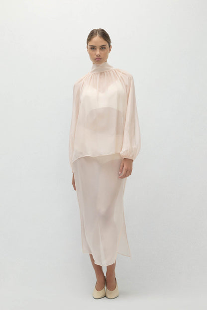 AMARA SILK ORGANZA BLOUSE